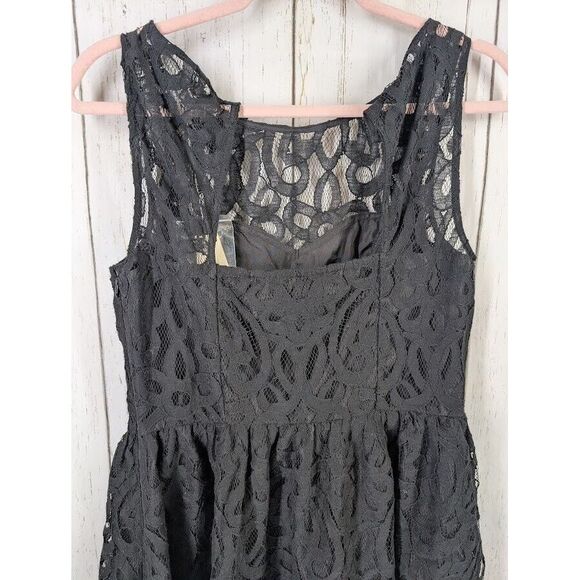 Lauren Conrad Size 12 Black‎ Lace Womens Formal Dress NWT - Picture 6 of 8